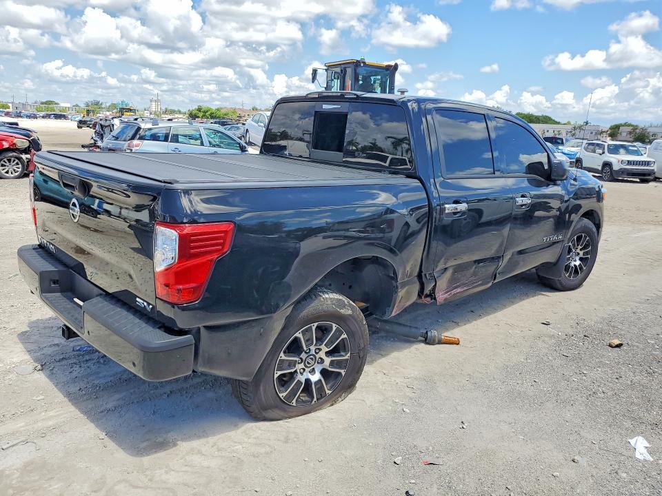 59556096 :رقم المزاد ، 1N6AA1EFXMN526517 vin ، 2021 Nissan Titan مزاد بيع