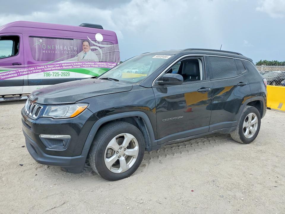 Продаж на аукціоні авто 2019 Jeep Compass, vin: 3C4NJDBB0KT834235, номер лоту: 58830466