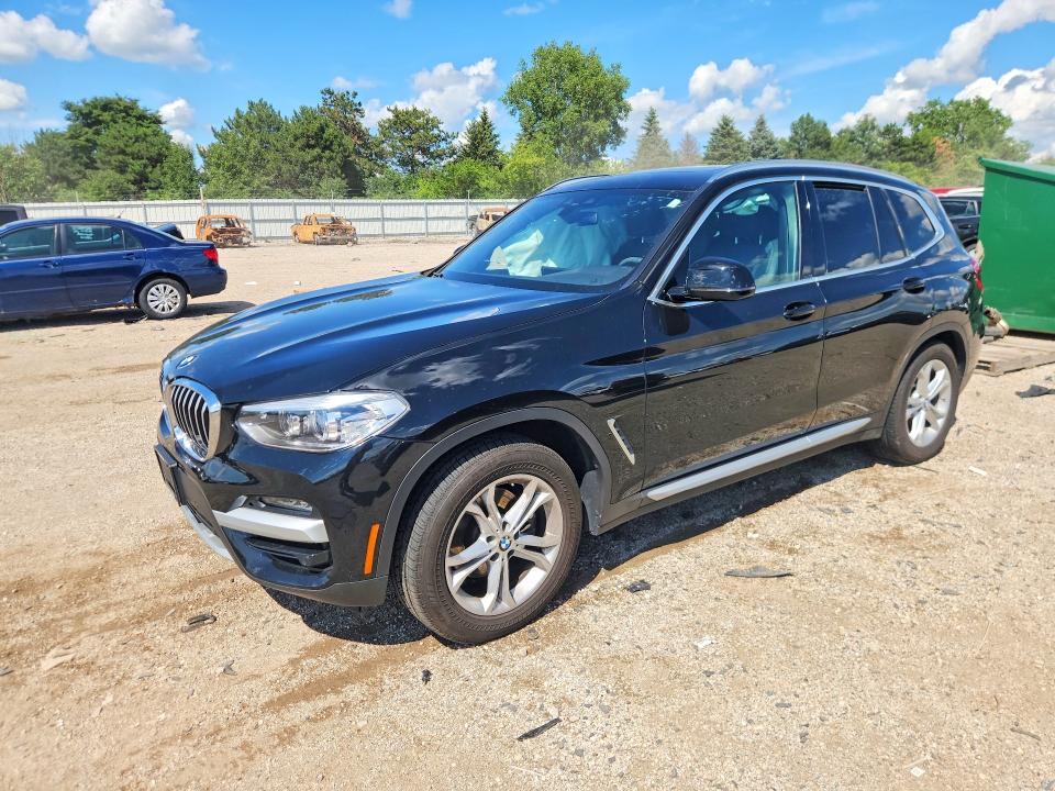 2020 Bmw X3 მანქანა იყიდება აუქციონზე, vin: 5UXTY5C03LLT36757, აუქციონის ნომერი: 58587496