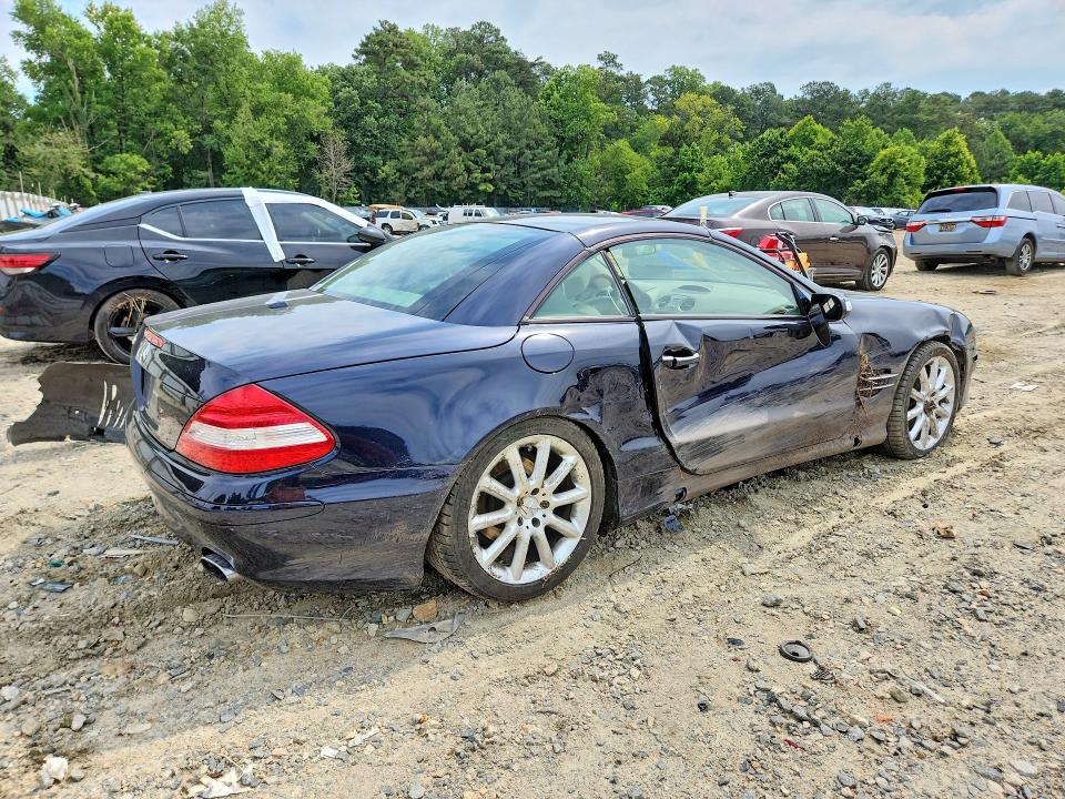 2007 Mercedes-benz Sl მანქანა იყიდება აუქციონზე, vin: WDBSK71F07F125956, აუქციონის ნომერი: 58558506