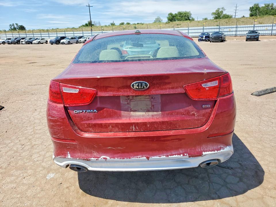 58116376 :رقم المزاد ، 5XXGM4A74FG477611 vin ، 2015 Kia Optima مزاد بيع