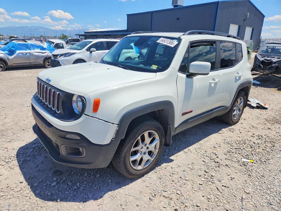 Продаж на аукціоні авто 2017 Jeep Renegade, vin: ZACCJBBBXHPF94865, номер лоту: 54631366
