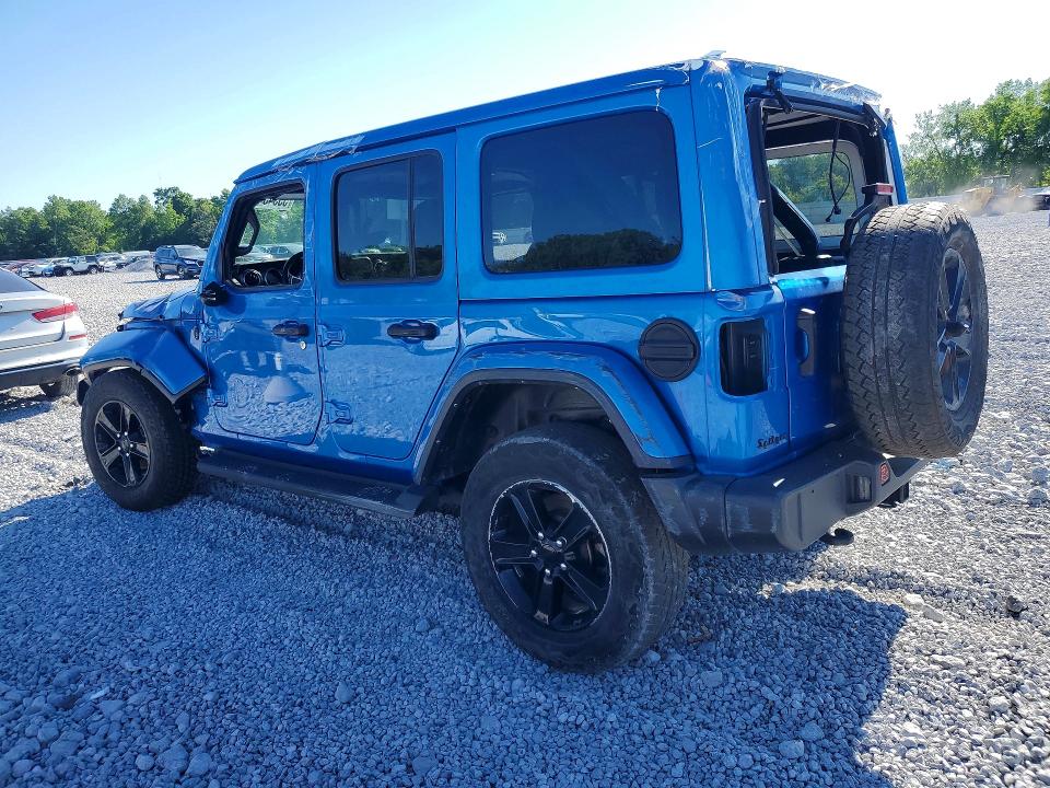 Продаж на аукціоні авто 2021 Jeep Wrangler Unlimited, vin: 1C4HJXEG0MW753318, номер лоту: 55543446