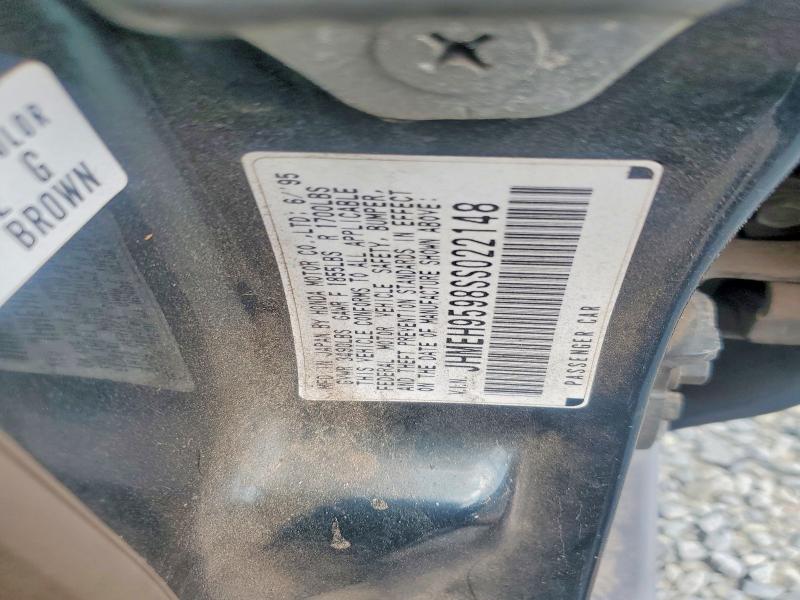 Продажа на аукционе авто 1995 Honda Civic, vin: JHMEH9598SS022148, номер лота: 56711866
