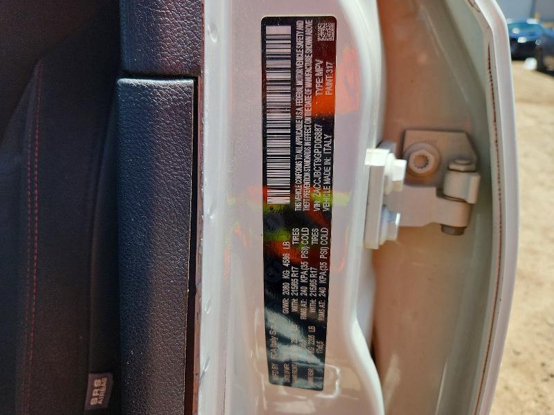 56180436 :رقم المزاد ، ZACCJBCT9GPD06887 vin ، 2016 Jeep Renegade مزاد بيع