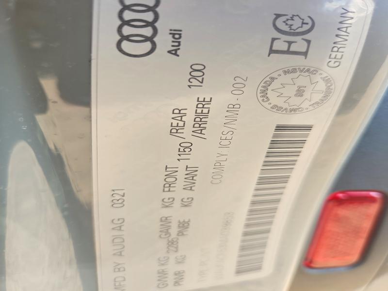 Продажа на аукционе авто 2021 Audi A5, vin: WAUFACF53MA039853, номер лота: 56407346
