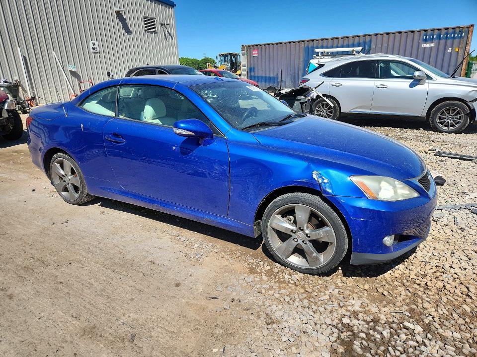 2010 Lexus Is მანქანა იყიდება აუქციონზე, vin: JTHFF2C2XA2502259, აუქციონის ნომერი: 55028716