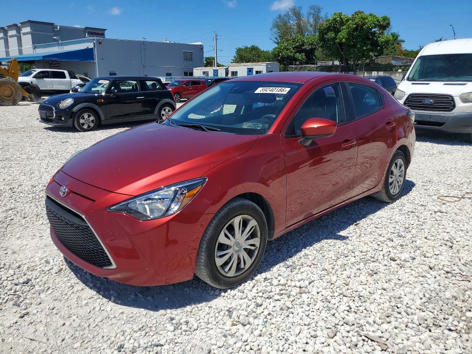 2019 Toyota Yaris მანქანა იყიდება აუქციონზე, vin: 3MYDLBYV3KY519008, აუქციონის ნომერი: 59240186