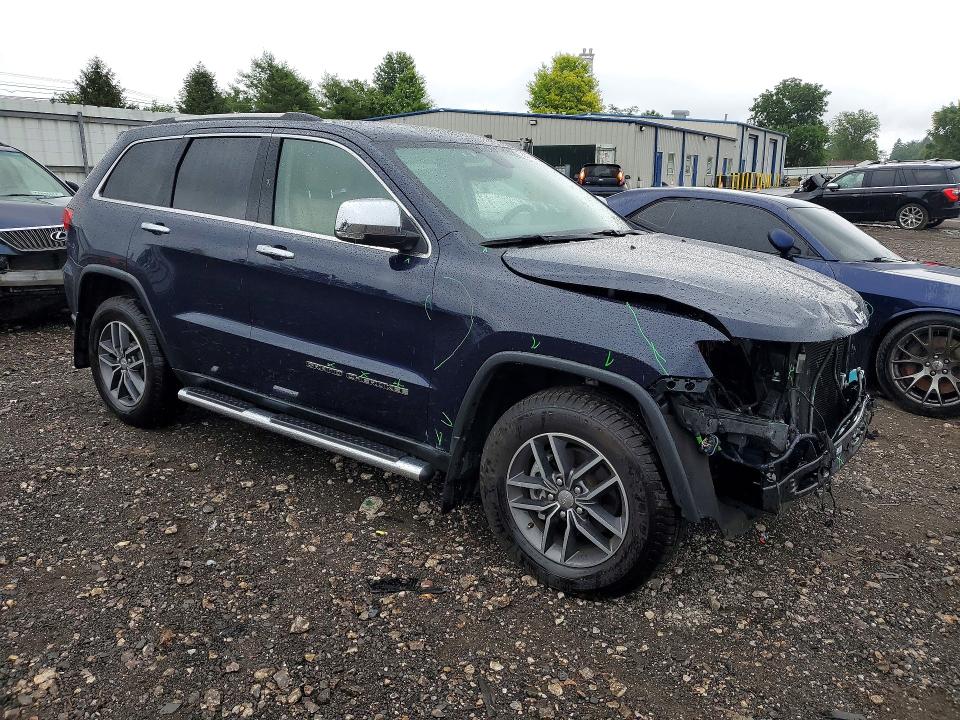 2018 Jeep Grand Cherokee მანქანა იყიდება აუქციონზე, vin: 1C4RJFBG8JC327862, აუქციონის ნომერი: 58317146