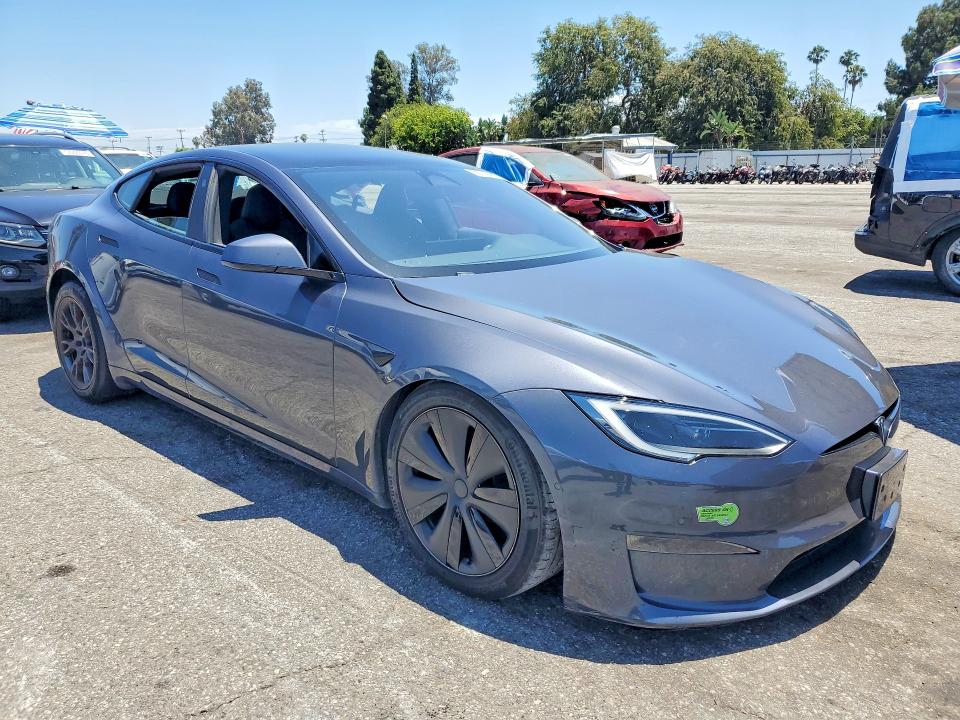 2023 Tesla Model S მანქანა იყიდება აუქციონზე, vin: 5YJSA1E53PF500181, აუქციონის ნომერი: 56718476