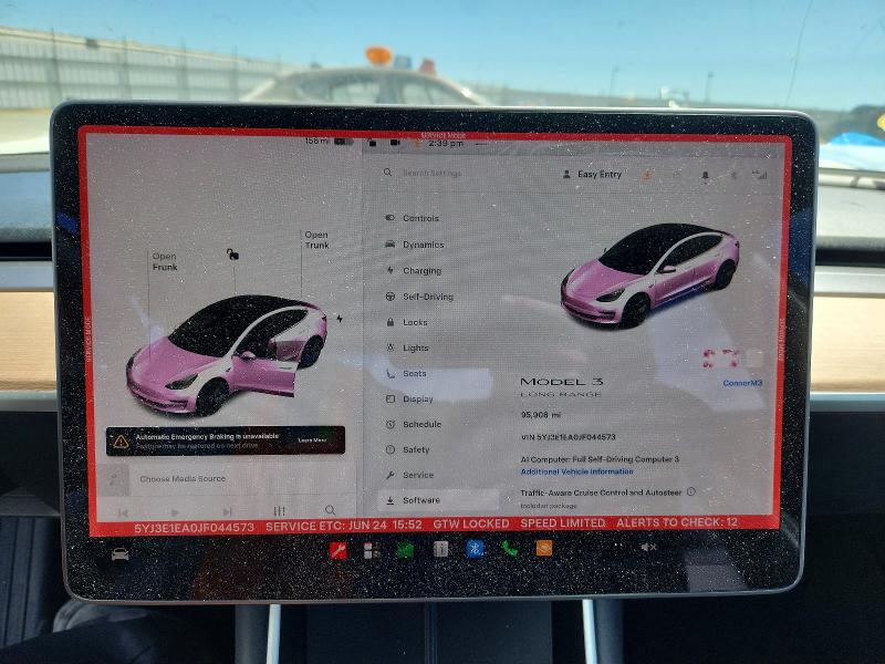 Auction sale of the 2018 Tesla Model 3, vin: 5YJ3E1EA0JF044573, lot number: 59013216