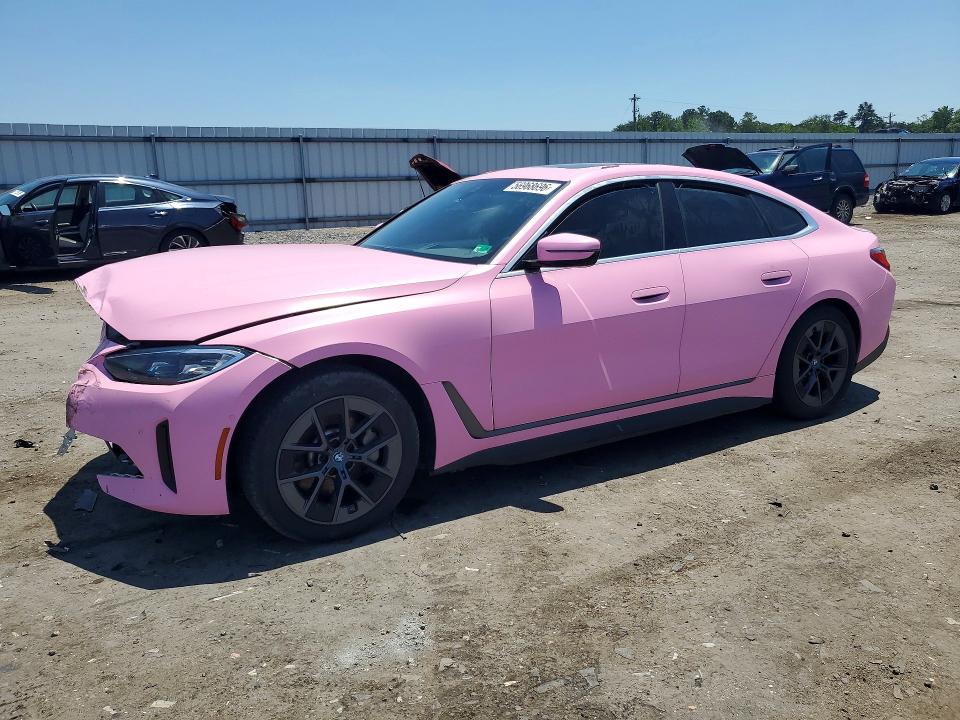 Продажа на аукционе авто 2024 Bmw I4, vin: WBY73AW08RFS75434, номер лота: 56968696
