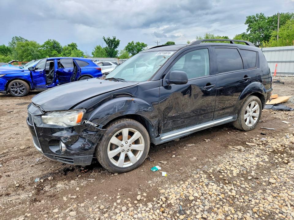 55215876 :رقم المزاد ، JA4JT4AX9AZ002657 vin ، 2010 Mitsubishi Outlander مزاد بيع