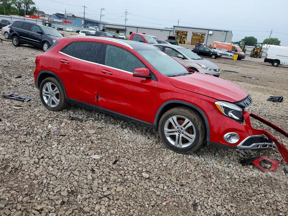 2019 Mercedes-benz Gla მანქანა იყიდება აუქციონზე, vin: WDCTG4GB8KJ586008, აუქციონის ნომერი: 57709896