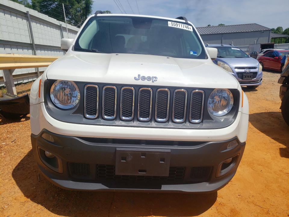 2017 Jeep Renegade მანქანა იყიდება აუქციონზე, vin: ZACCJABB3HPE40265, აუქციონის ნომერი: 55911746