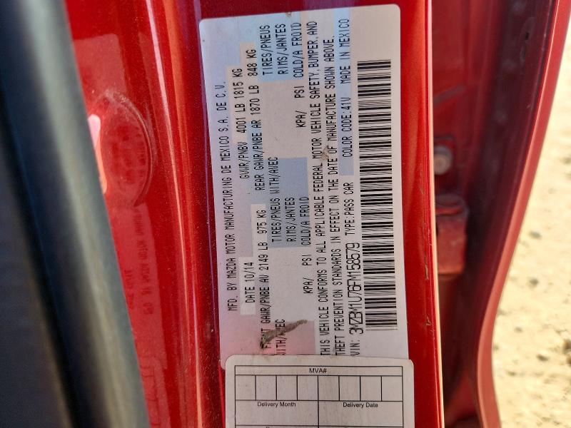 Aukcja sprzedaży 2015 Mazda 3, vin: 3MZBM1U76FM158579, numer aukcji: 55608936