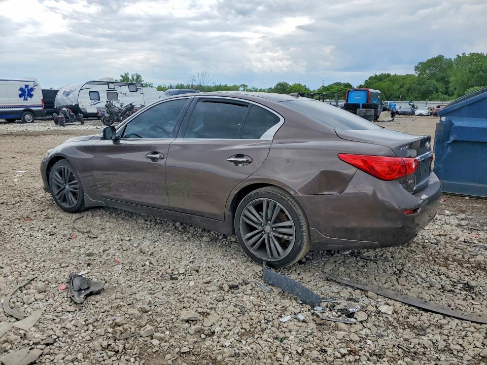 Продаж на аукціоні авто 2014 Infiniti Q50, vin: JN1BV7AR4EM685462, номер лоту: 58288476