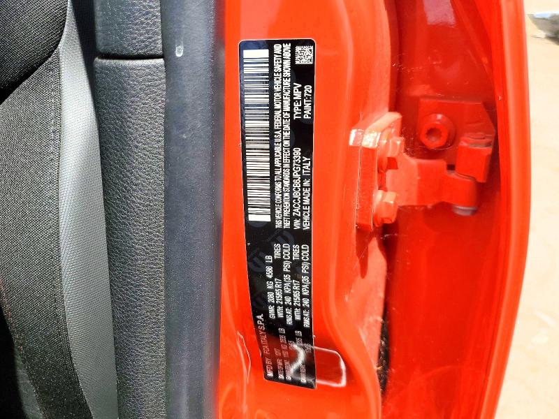 57345876 :رقم المزاد ، ZACCJBCB6JPG73390 vin ، 2018 Jeep Renegade مزاد بيع