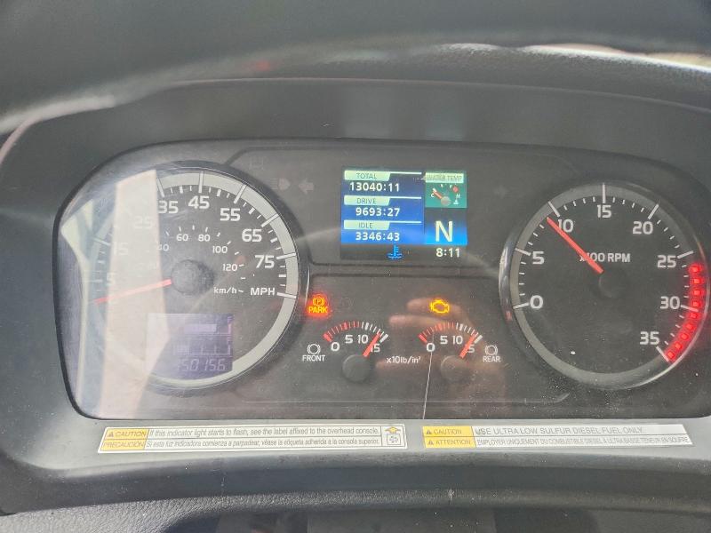 56218076 :رقم المزاد ، 5PVNJ8JT8J4S58240 vin ، 2018 Hino 268a مزاد بيع