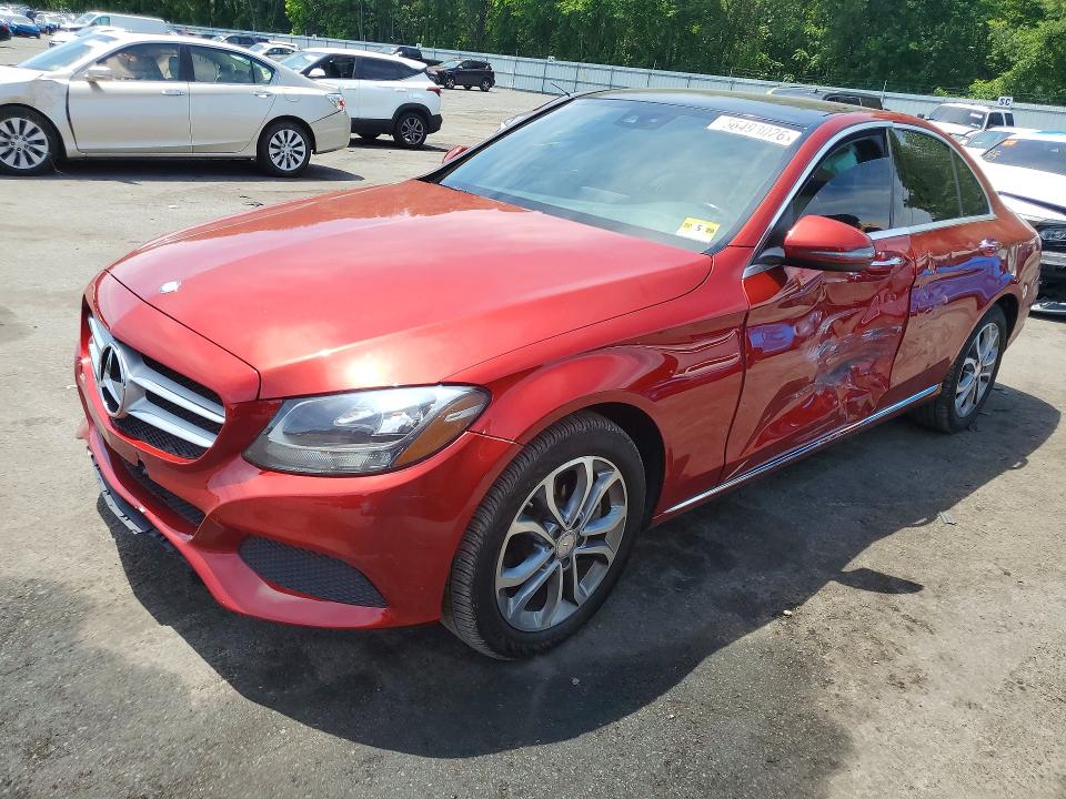 56493026 :رقم المزاد ، 55SWF4KB4GU142487 vin ، 2016 Mercedes-benz C مزاد بيع