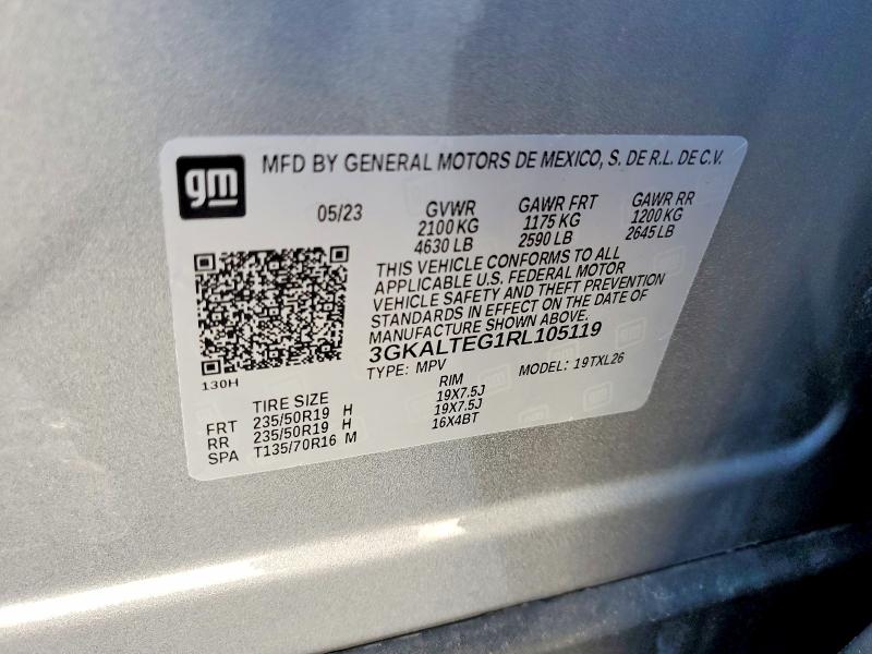 2024 Gmc Terrain მანქანა იყიდება აუქციონზე, vin: 3GKALTEG1RL105119, აუქციონის ნომერი: 85460655