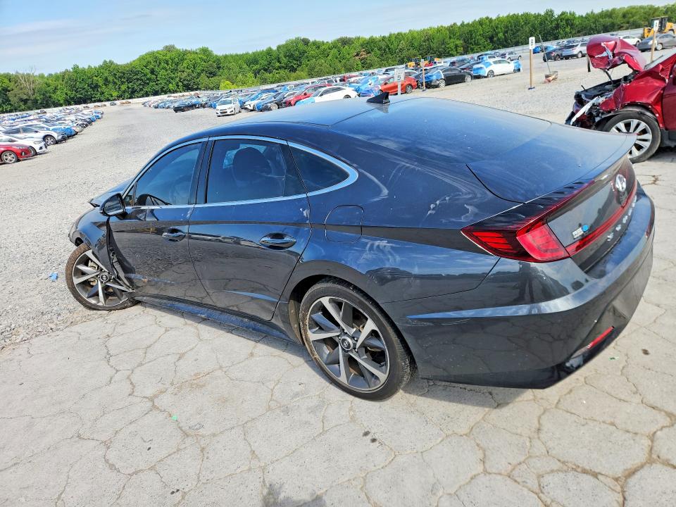 2021 Hyundai Sonata მანქანა იყიდება აუქციონზე, vin: 5NPEJ4J27MH130134, აუქციონის ნომერი: 56125906