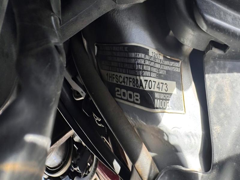 Продаж на аукціоні авто 2008 Honda Gl1800, vin: 1HFSC47F88A707473, номер лоту: 58037476