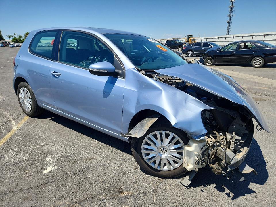 2010 Volkswagen Golf მანქანა იყიდება აუქციონზე, vin: WVWAB7AJ0AW319945, აუქციონის ნომერი: 56230056