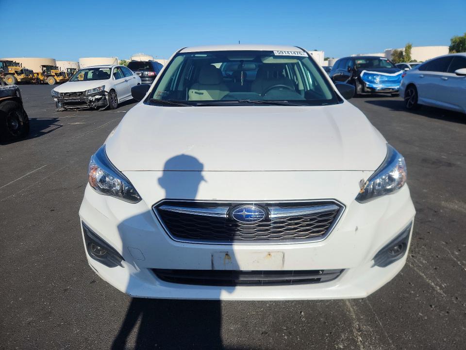 59141476 :رقم المزاد ، 4S3GTAA64J3707083 vin ، 2018 Subaru Impreza مزاد بيع
