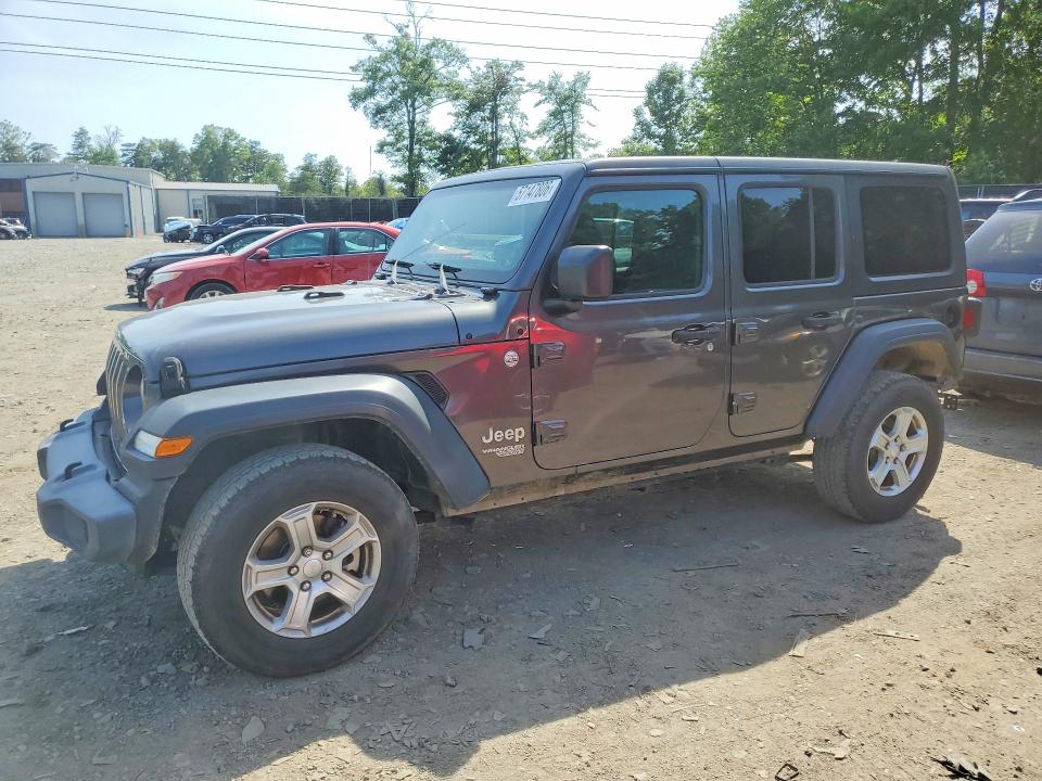 Auction sale of the 2018 Jeep Wrangler Unlimited, vin: 1C4HJXDG7JW124622, lot number: 57147806