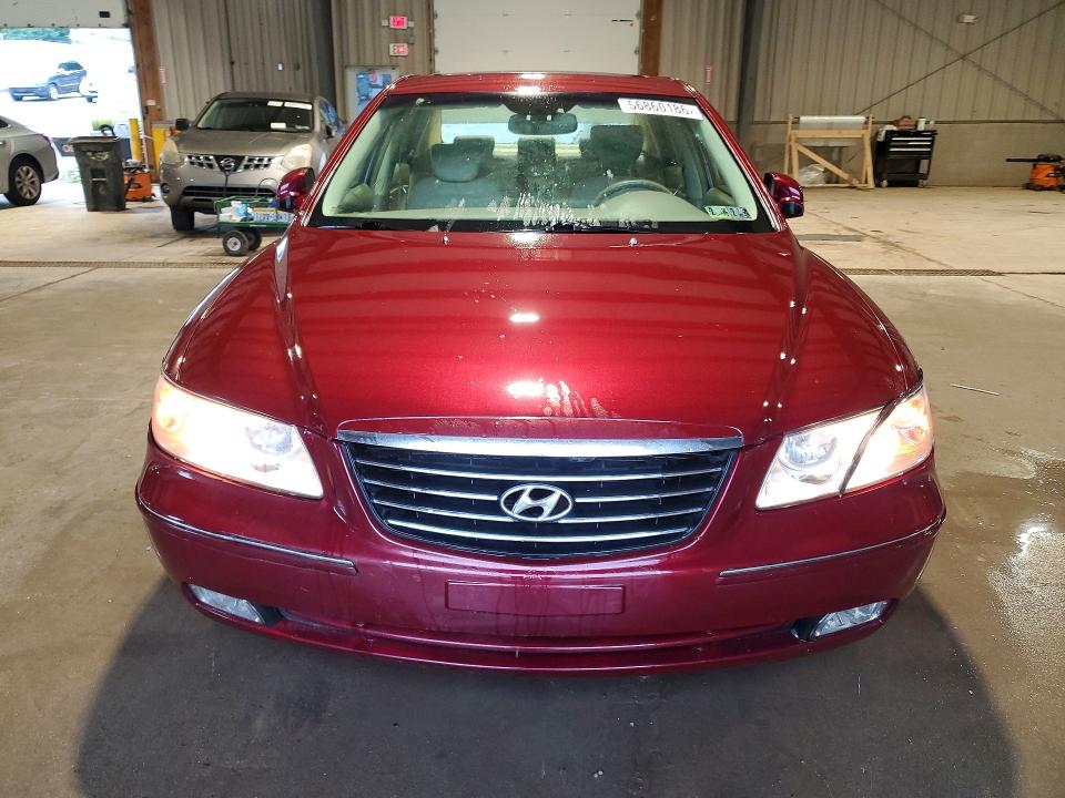 2009 Hyundai Azera მანქანა იყიდება აუქციონზე, vin: KMHFC46D69A380399, აუქციონის ნომერი: 56860186