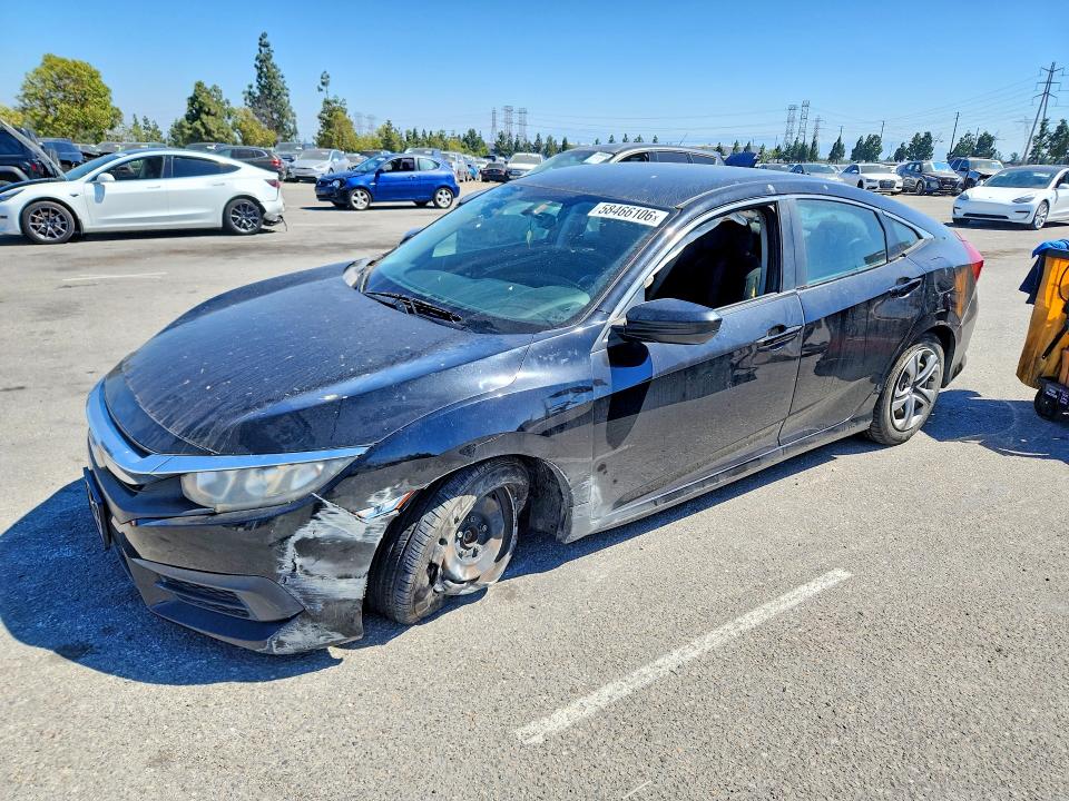 58466106 :رقم المزاد ، 2HGFC2F51HH558139 vin ، 2017 Honda Civic مزاد بيع