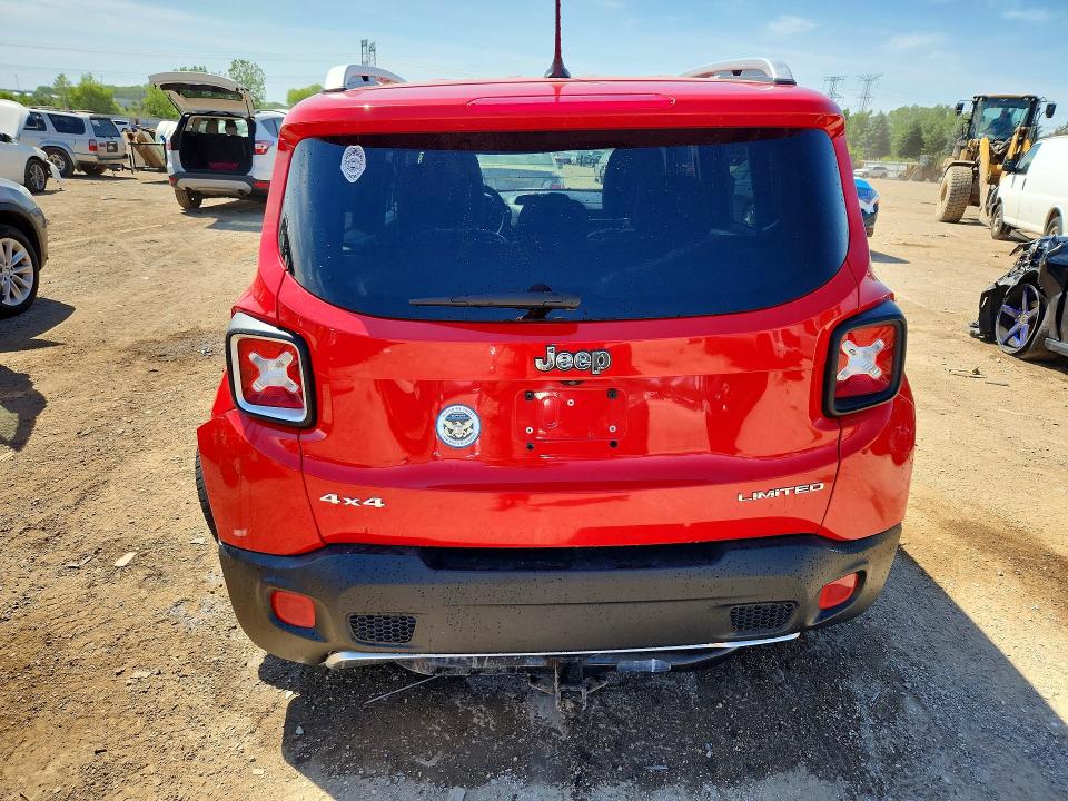 2015 Jeep Renegade მანქანა იყიდება აუქციონზე, vin: ZACCJBDT4FPC00070, აუქციონის ნომერი: 55904666