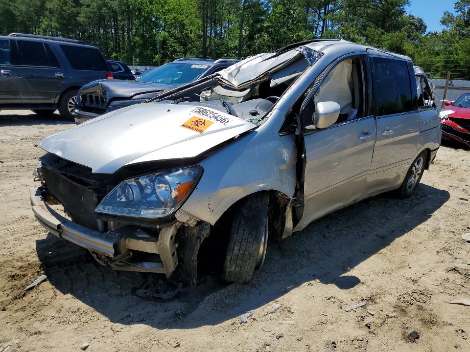 Auction sale of the 2007 Honda Odyssey, vin: 5FNRL38717B043338, lot number: 58625456