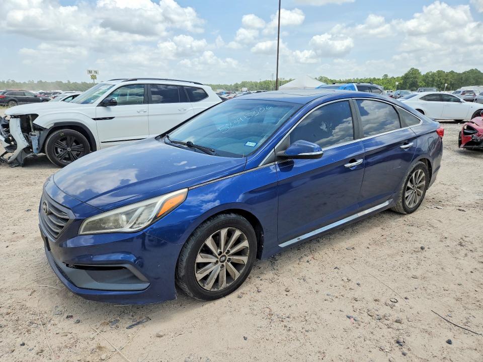 Auction sale of the 2016 Hyundai Sonata, vin: 5NPE34AF0GH410205, lot number: 58395306