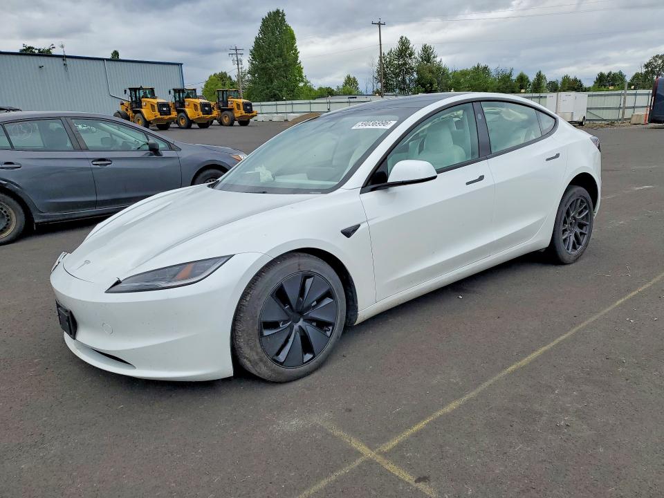 Aukcja sprzedaży 2025 Tesla Model 3, vin: 5YJ3E1EA8SF081047, numer aukcji: 59036996