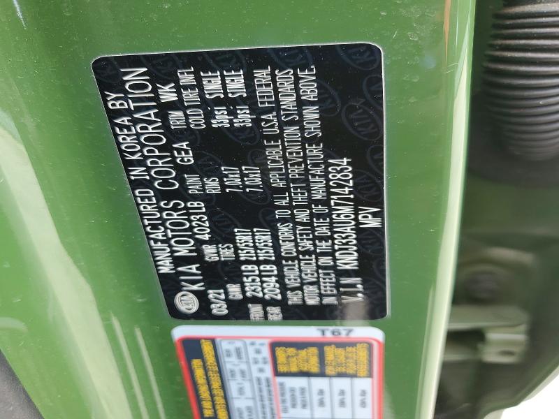 Продаж на аукціоні авто 2021 Kia Soul, vin: KNDJ33AU6M7142834, номер лоту: 55517826
