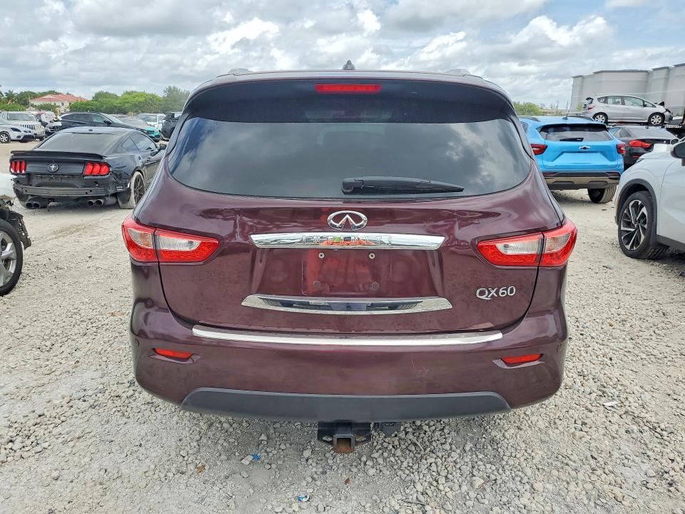 57023126 :رقم المزاد ، 5N1AL0MM9EC540635 vin ، 2014 Infiniti Qx60 مزاد بيع