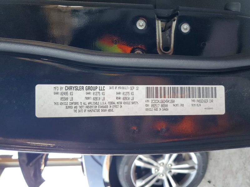 Aukcja sprzedaży 2013 Dodge Charger, vin: 2C3CDXJG6DH541260, numer aukcji: 58778896