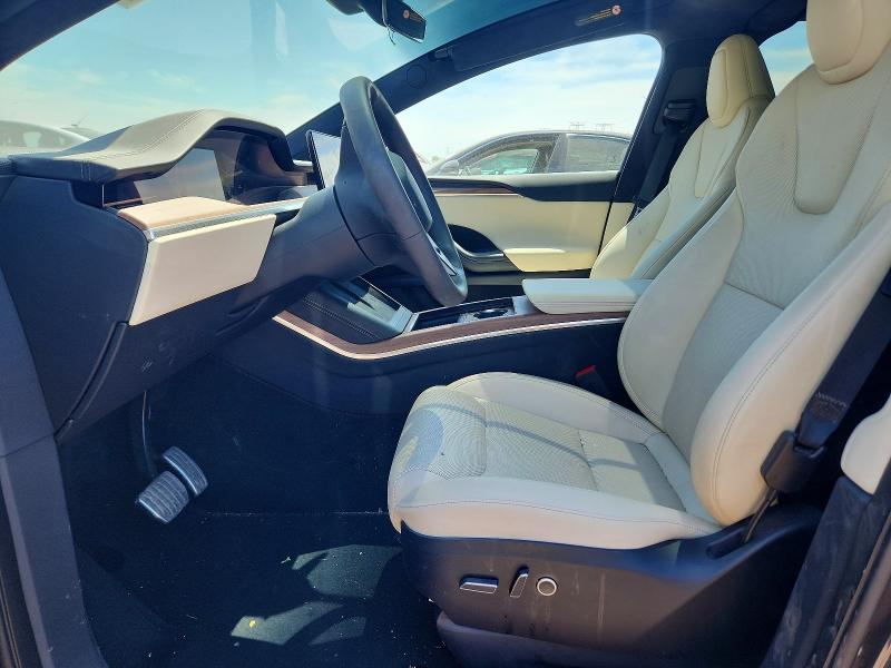 55780226 :رقم المزاد ، 7SAXCDE51SF466125 vin ، 2025 Tesla Model X مزاد بيع