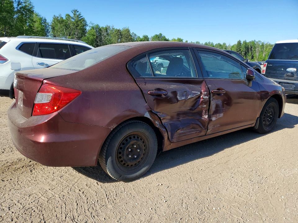 55746046 :رقم المزاد ، 2HGFB2F47CH012478 vin ، 2012 Honda Civic مزاد بيع