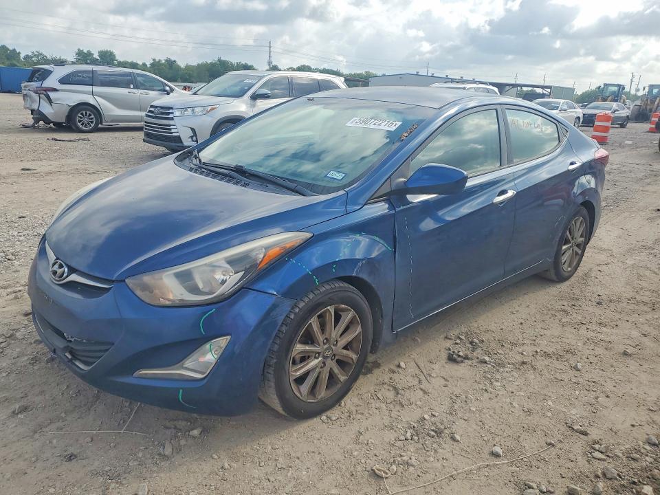 2015 Hyundai Elantra მანქანა იყიდება აუქციონზე, vin: KMHDH4AE2FU311440, აუქციონის ნომერი: 59072216