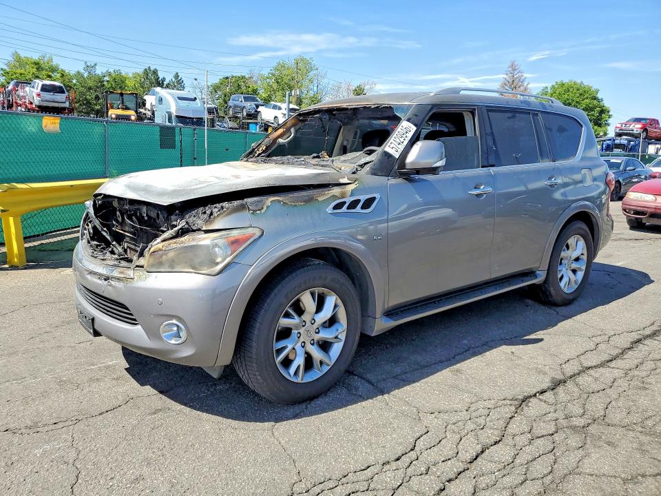 57429946 :رقم المزاد ، JN8AZ2NEXE9063673 vin ، 2014 Infiniti Qx80 مزاد بيع