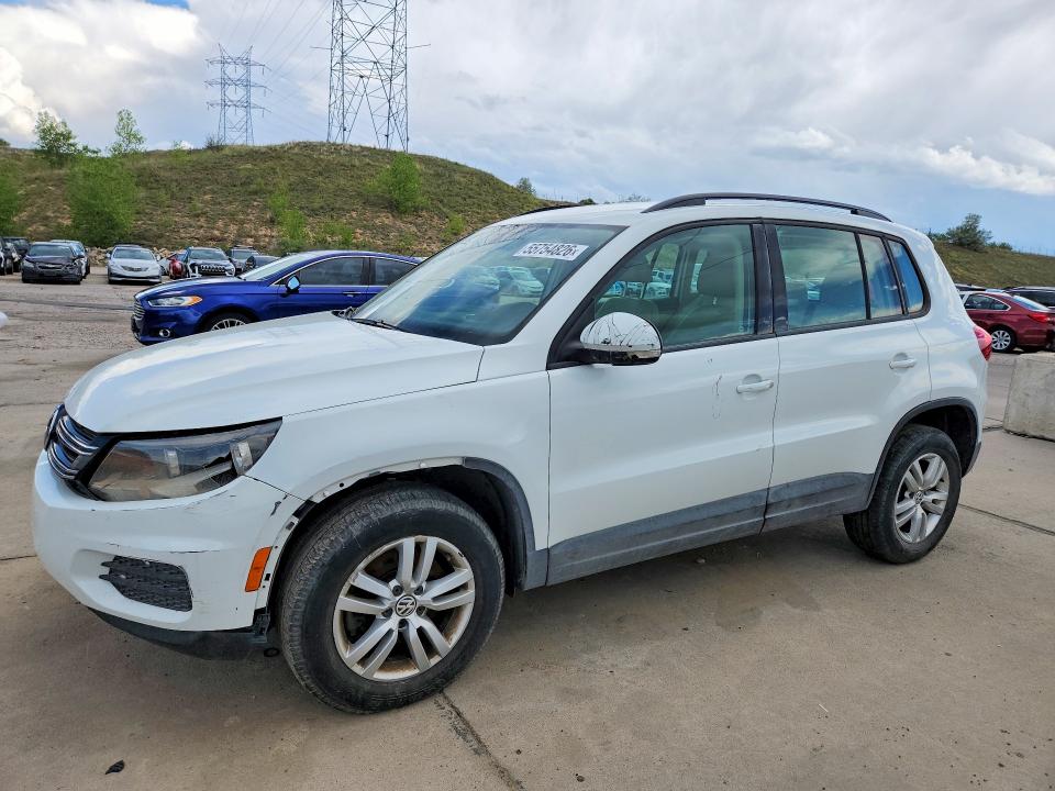 Auction sale of the 2017 Volkswagen Tiguan, vin: WVGBV7AX9HK039065, lot number: 55754826