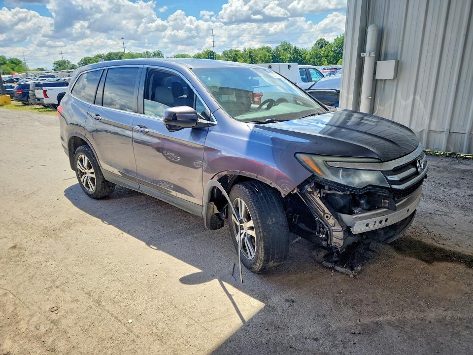 2017 Honda Pilot მანქანა იყიდება აუქციონზე, vin: 5FNYF6H88HB016653, აუქციონის ნომერი: 57407406