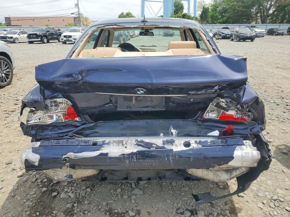 Aukcja sprzedaży 2001 Bmw 740, vin: WBAGG83491DN88849, numer aukcji: 57484326