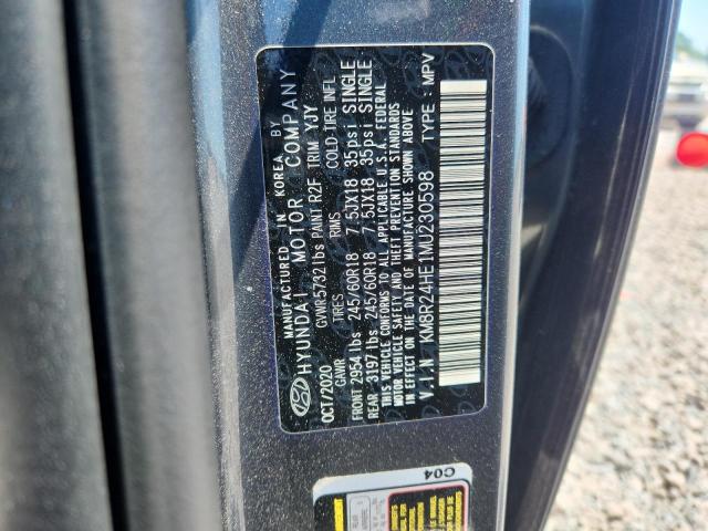 55412776 :رقم المزاد ، KM8R24HE1MU230598 vin ، 2021 Hyundai Palisade مزاد بيع