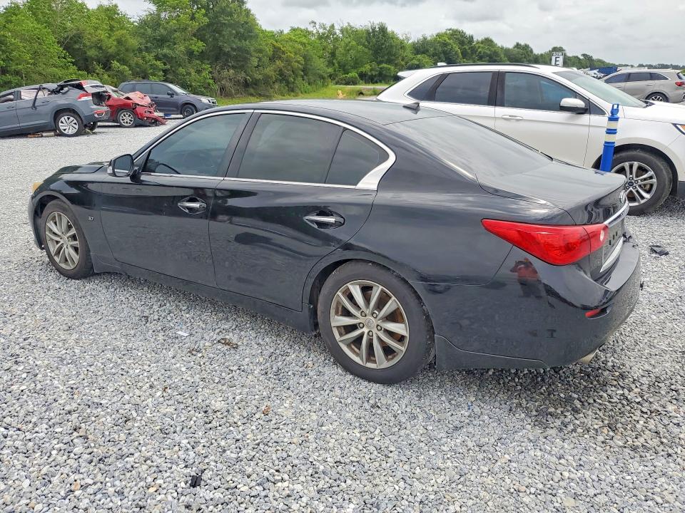 2014 Infiniti Q50 მანქანა იყიდება აუქციონზე, vin: JN1BV7AP7EM689679, აუქციონის ნომერი: 55970686