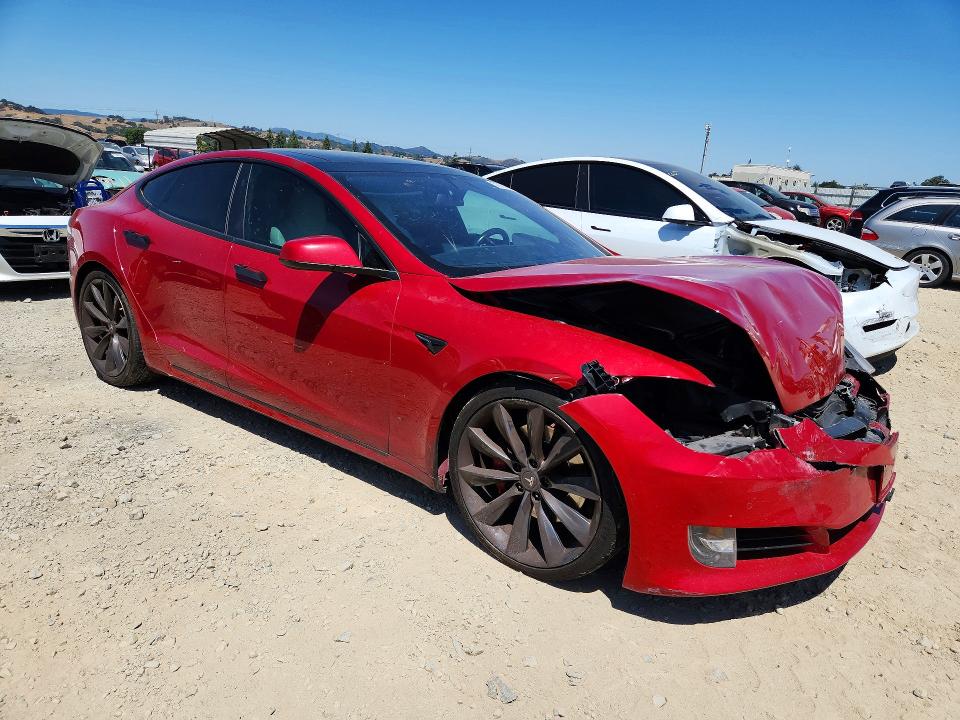 Продажа на аукционе авто 2017 Tesla Model S, vin: 5YJSA1E42HF185351, номер лота: 57415756