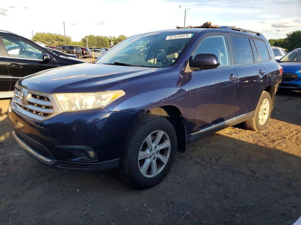 Aukcja sprzedaży 2013 Toyota Highlander, vin: 5TDBK3EHXDS212409, numer aukcji: 57316976